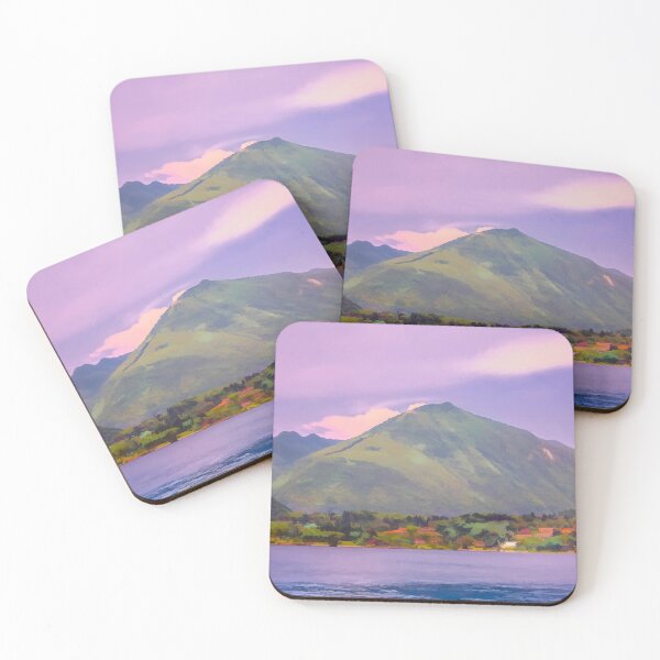Item preview, Mountains Across the Lake designed and sold by LizCoughlan.