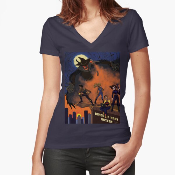 Fitted V-Neck T-Shirt