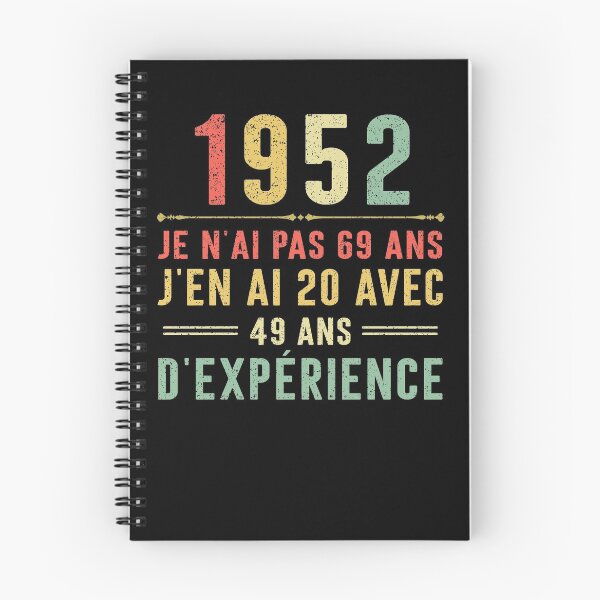 Item preview, Je n'ai pas 69 ans, j'en ai 20 avec 49 ans d'expérience. Vintage 1952 designed and sold by mharlan0ue.