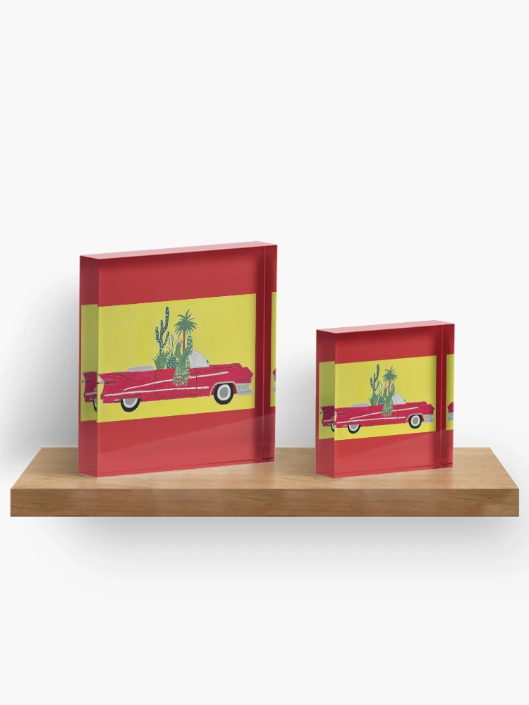 Thumbnail 3 of 5, Acrylic Block, Desert Ride designed and sold by _InTheGreenhouse.