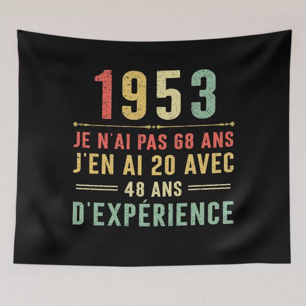 Item preview, Je n'ai pas 68 ans, j'en ai 20 avec 48 ans d'expérience. Vintage 1953 designed and sold by mharlan0ue.