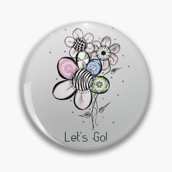 Item preview, Let's Go! said the "Three Daisies" designed and sold by HighwayForSouls.