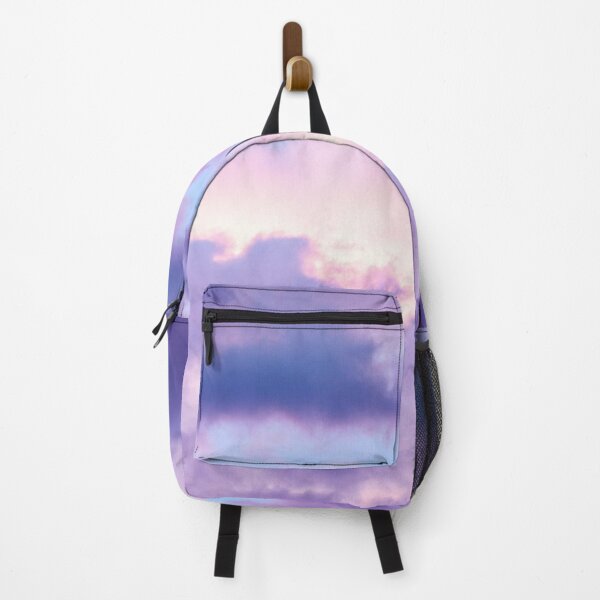 Item preview, Aesthetic modern girl purple, pink, powder blue clouds, pastel sky designed and sold by August-E.