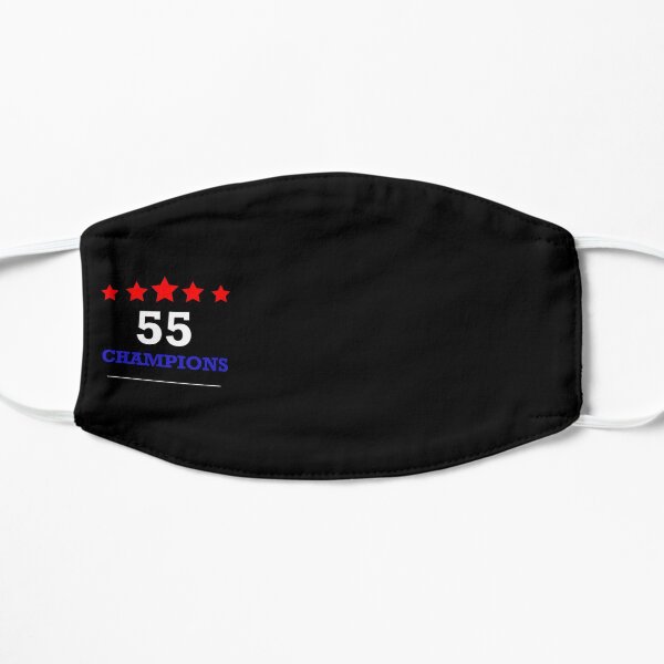 Rangers 55 T Shirt Champions 2021 Black Flat Mask