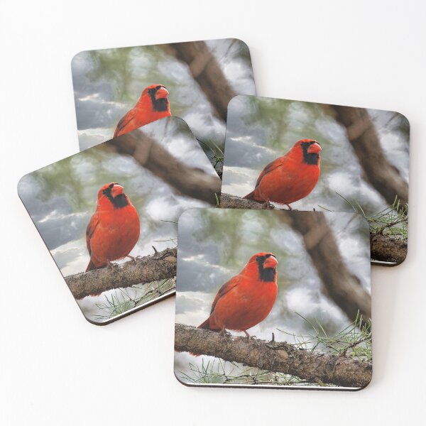 Item preview, Front Yard Cardinal designed and sold by KDartisticeye.