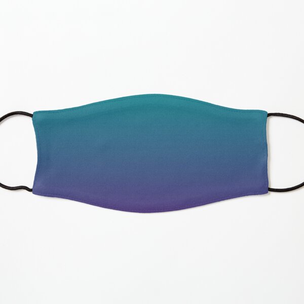 Ombre | Gradient Colors | Teal and Purple | Kids Mask