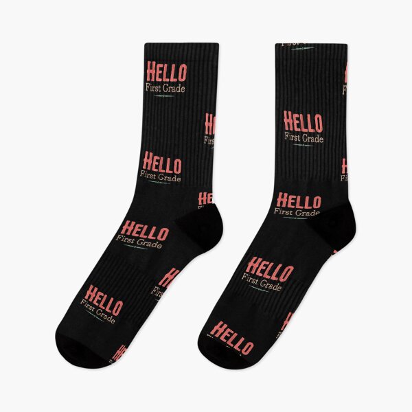 Item preview, Hello First Grade Back To School First Day T Shirt Design designed and sold by BRTPBZ.