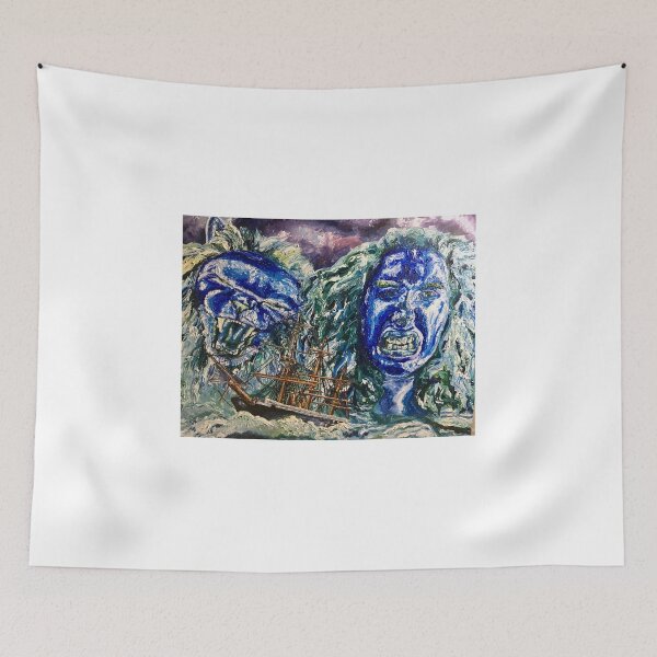 Item preview, The Angry Ocean designed and sold by OceanPaintbrush.