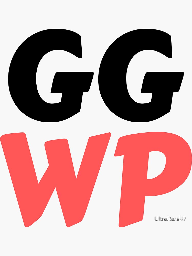 Ggwp Stickers for Sale