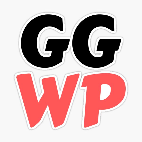 GGWP Sticker by trashak