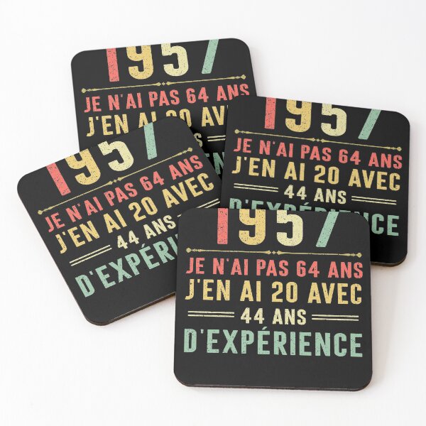 Item preview, Je n'ai pas 64 ans, j'en ai 20 avec 44 ans d'expérience. Vintage 1957 designed and sold by mharlan0ue.