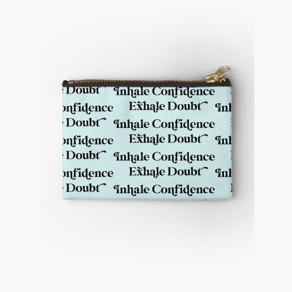 Item preview, Inhale Confidence Exhale Doubt Design with Mint Background designed and sold by cutetype.