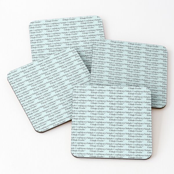 Item preview, Inhale Confidence Exhale Doubt Design with Mint Background designed and sold by cutetype.