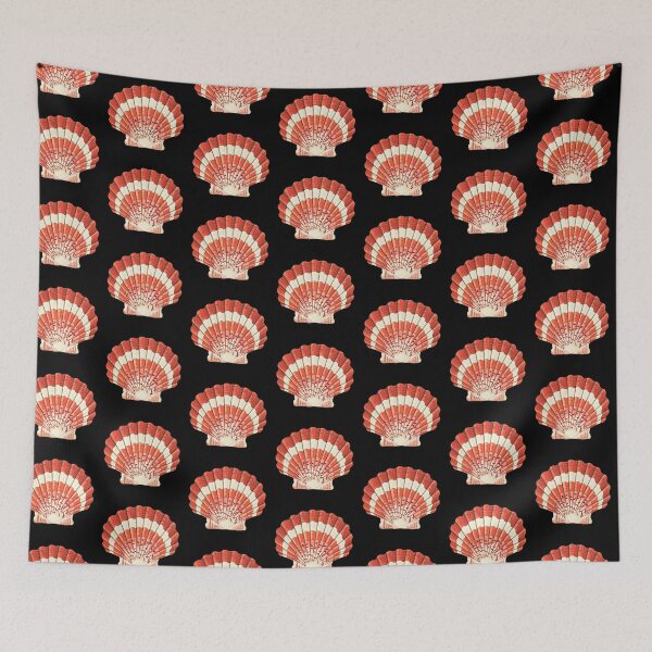 Item preview, Red Scallop designed and sold by TheTimeMachine.