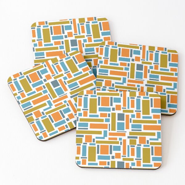 Item preview, Retro Tape Pattern designed and sold by Orla Cahill.