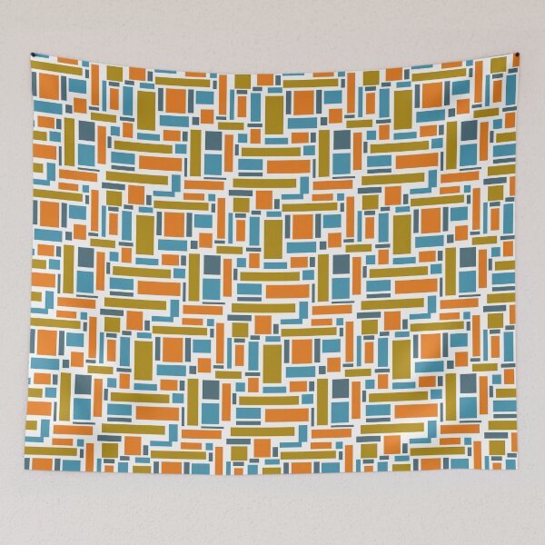 Item preview, Retro Tape Pattern designed and sold by Orla Cahill.