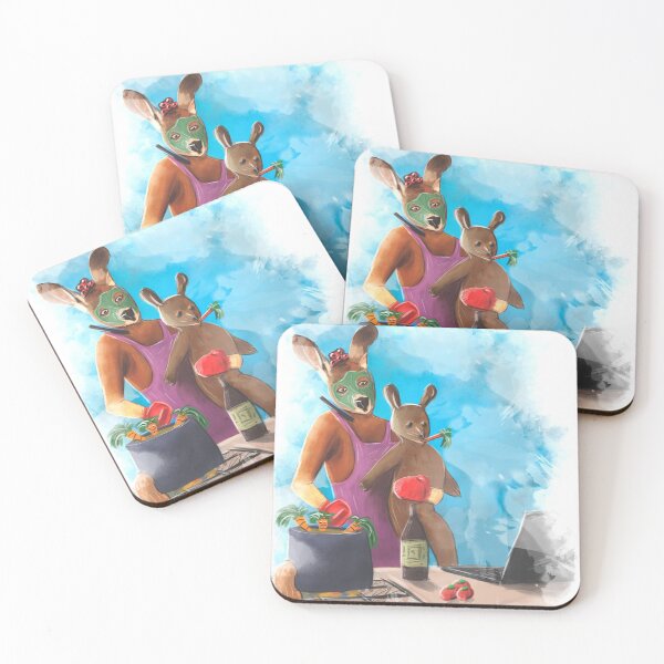 Item preview, Multi-tasking Kangaroo Mama designed and sold by BookBuzz.