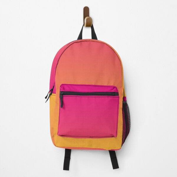 Ombre | Gradient Colors | Pink and Orange |  Backpack