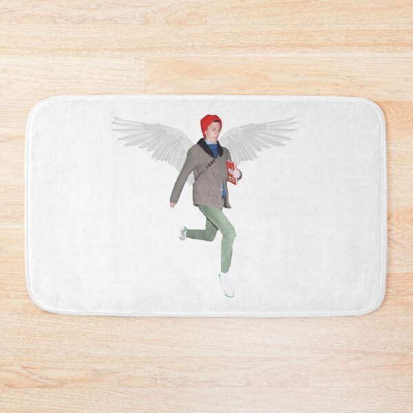 Item preview, Michael Cera jumping / flying with wings designed and sold by dlsiart.