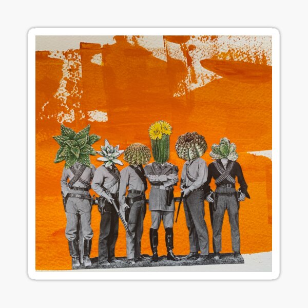 Succulent Cowboys Sticker