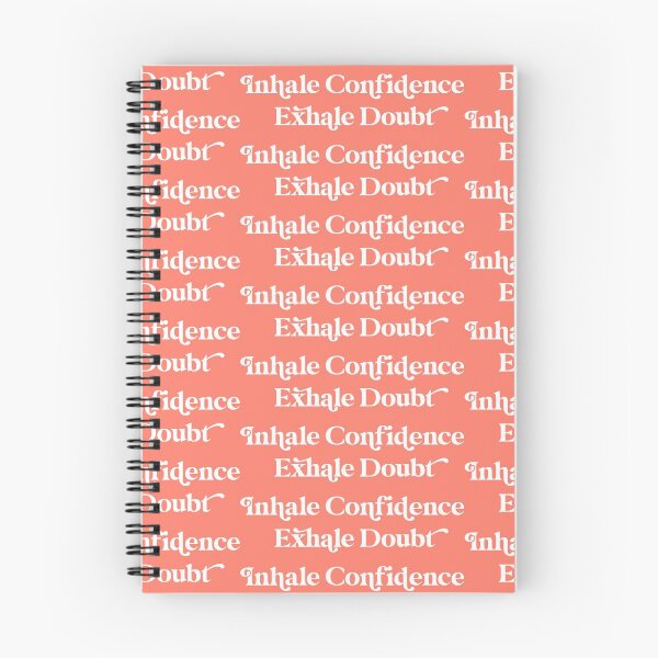 Item preview, Inhale Confidence Exhale Doubt Design designed and sold by cutetype.
