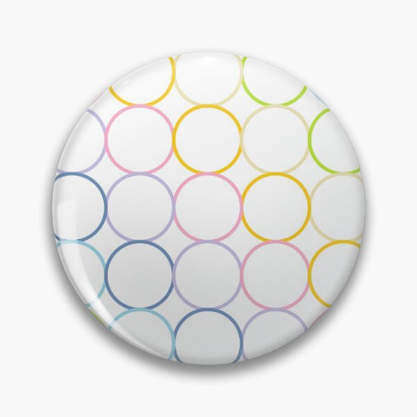 Item preview, Pastel Rainbow Circles designed and sold by lornakay.