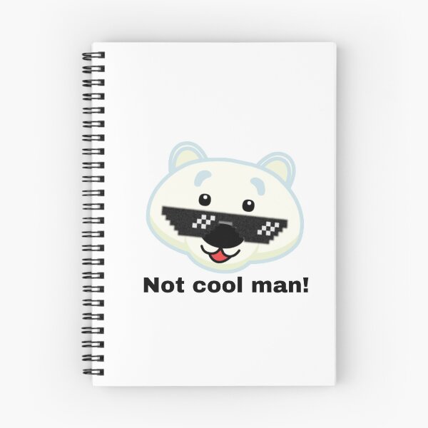 Item preview, Not cool man webkinz polar bear designed and sold by dyslsexyia.
