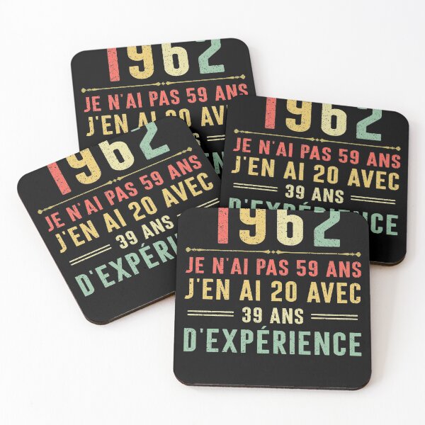 Item preview, Je n'ai pas 59 ans, j'en ai 20 avec 39 ans d'expérience. Vintage 1962 designed and sold by mharlan0ue.