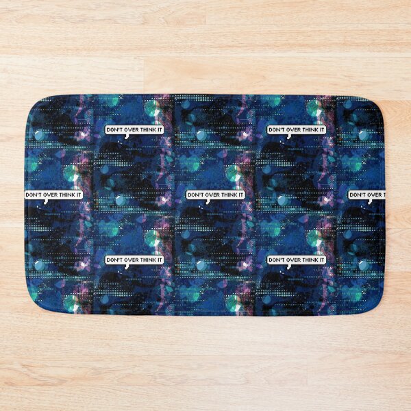 Item preview, Don't Over Think It, Abstract and Text designed and sold by 10pmCreations.