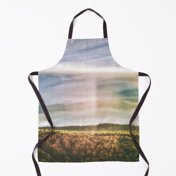 Item preview, Nostalgic meadow fields, grass garden, cloudy sky, countryside view designed and sold by August-E.