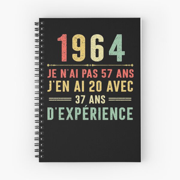 Item preview, Je n'ai pas 57 ans, j'en ai 20 avec 37 ans d'expérience. Vintage 1964 designed and sold by mharlan0ue.