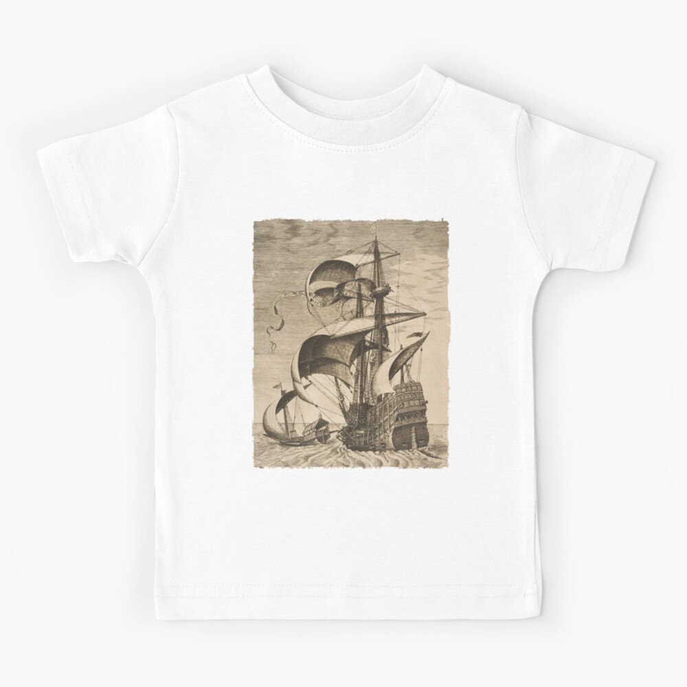 Naves Vintage Cardinals Illustration Kids T-Shirt