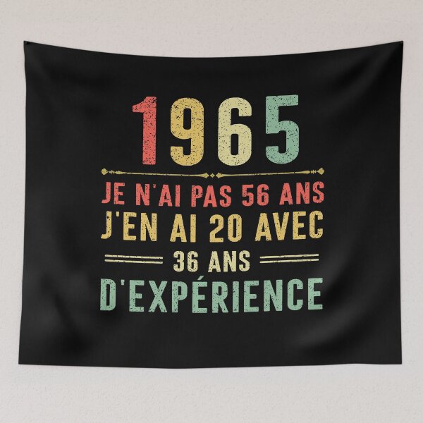 Item preview, Je n'ai pas 56 ans, j'en ai 20 avec 36 ans d'expérience. Vintage 1965 designed and sold by mharlan0ue.
