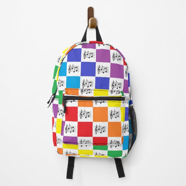 Item preview, Checkered Rainbow and Musical Notes designed and sold by lornakay.