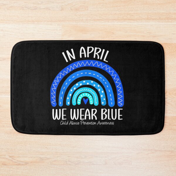 Item preview, Rainbow April We Wear Blue Child Abuse Prevention Awareness designed and sold by markknotts.