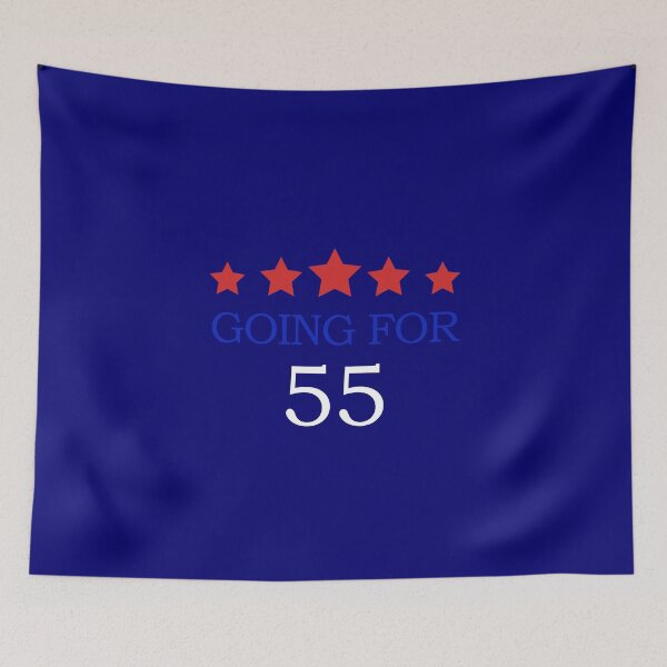 Item preview, Glasgow Rangers Going for 55 blue designed and sold by CTTDesigns.