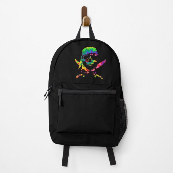 Item preview, COOL TIE DYED JOLLY ROGER designed and sold by THE AMERICAN TEEVANGELIST.