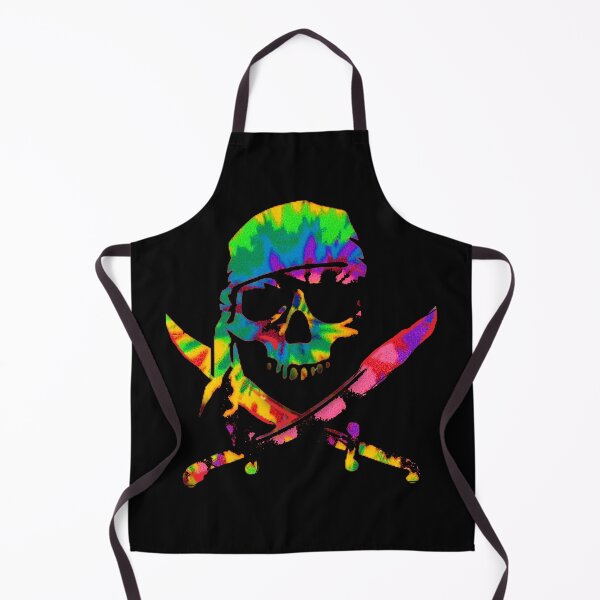 Item preview, COOL TIE DYED JOLLY ROGER designed and sold by THE AMERICAN TEEVANGELIST.