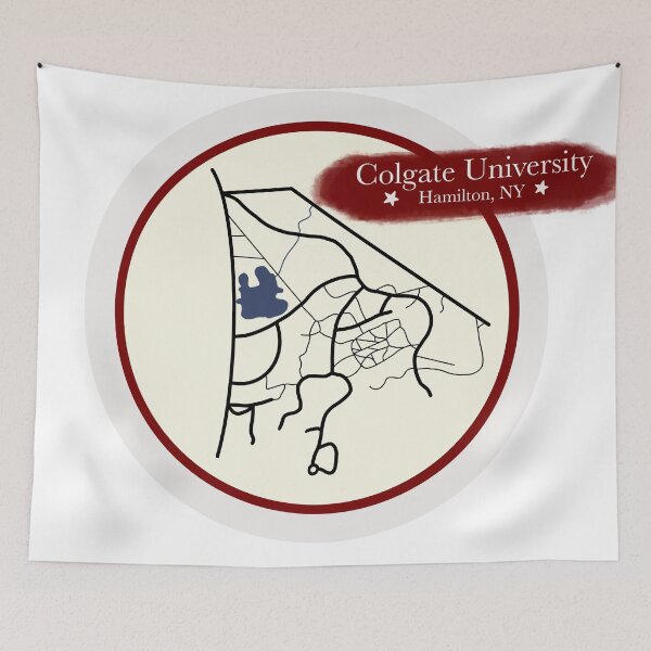 Item preview, Colgate University Map 2 designed and sold by blejsart.