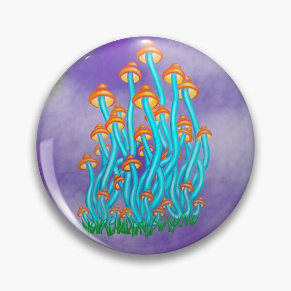 Item preview, Misty Magic Mushrooms designed and sold by Marie Daum.