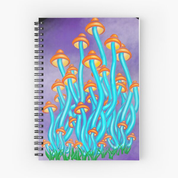 Item preview, Misty Magic Mushrooms designed and sold by Marie Daum.