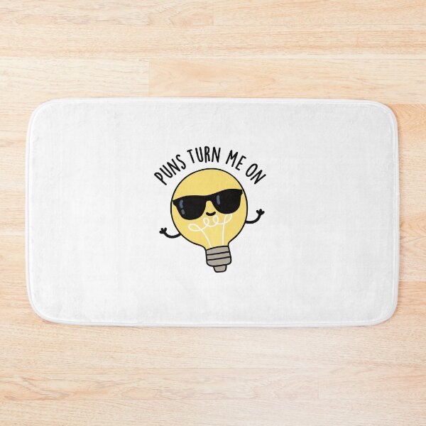 Item preview, Puns Turn Me On Funny Light Bulb Puns  designed and sold by punnybone.