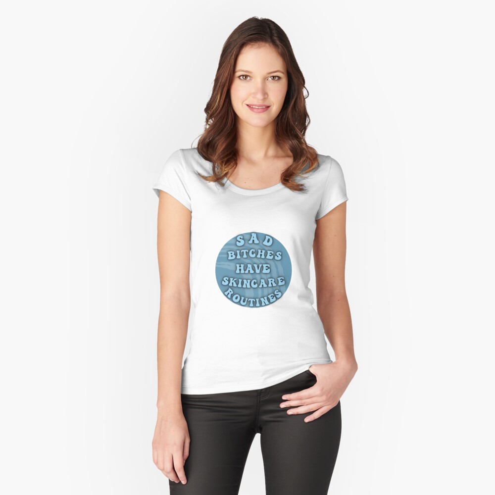 Item preview, Fitted Scoop T-Shirt designed and sold by allisonpatricia.