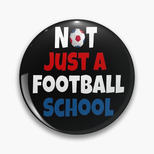 Item preview, Not Just a Football School Red White and Blue designed and sold by frankheights.