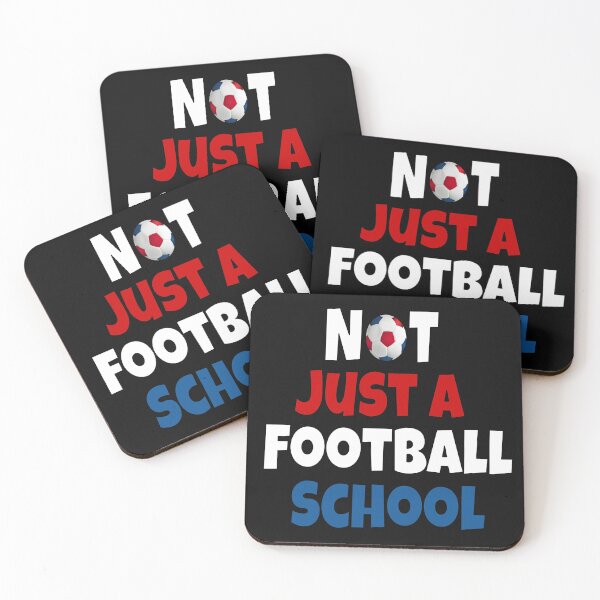Item preview, Not Just a Football School Red White and Blue designed and sold by frankheights.