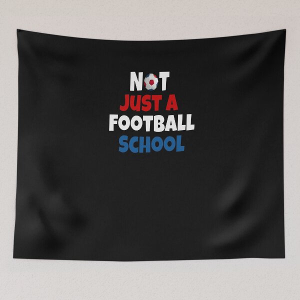 Item preview, Not Just a Football School Red White and Blue designed and sold by frankheights.