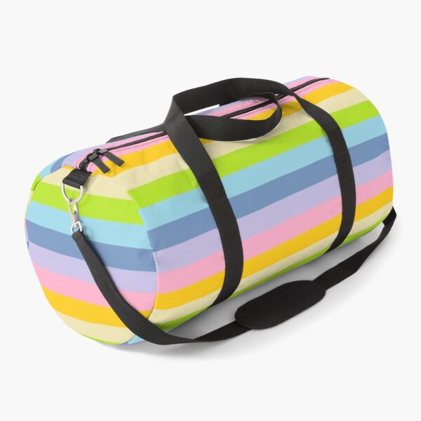 Item preview, Solid Pastel Rainbow Stripes designed and sold by lornakay.