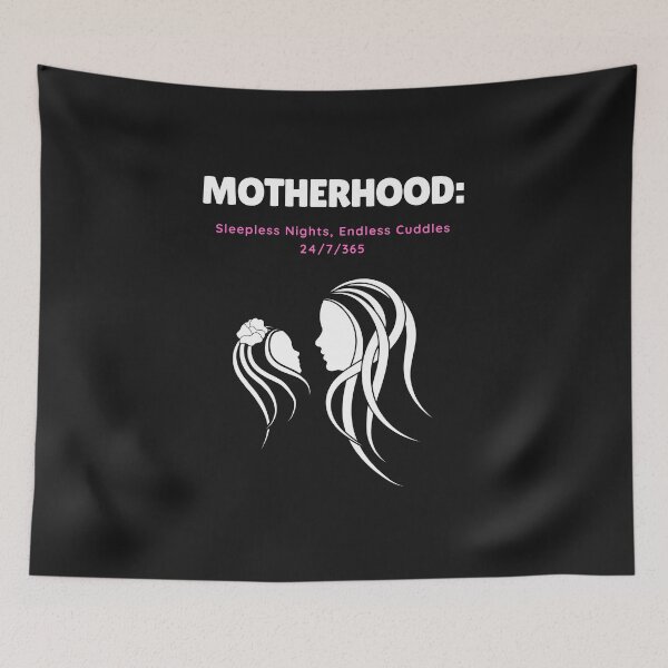 Item preview, Motherhood: Sleepless Nights, Endless Cuddles (daughter) designed and sold by JJs-Tees.