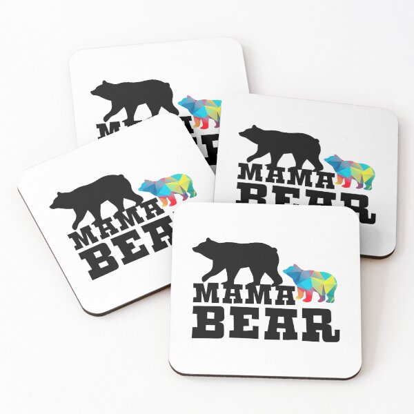 Item preview, Mama Bear And Baby Geometric Shape Gift designed and sold by TTFMerch.
