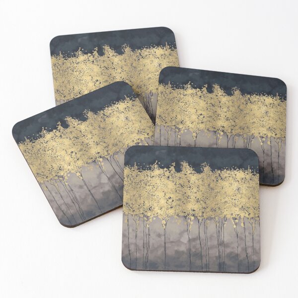 Item preview,  golden forest tree painting  designed and sold by artjood.